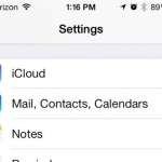 how to change your email password in ios 7 on iphone 5