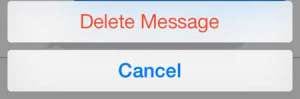 how to delete an individual text message in ios 7 on the iphone 5