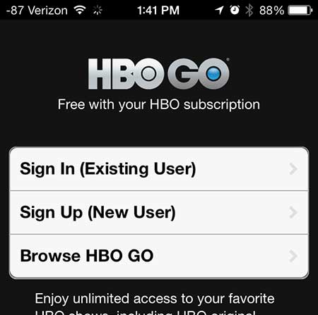 how to watch hbo movies on the iphone 5
