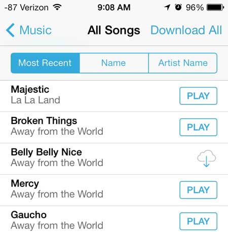 how to download purchased songs to your iphone 5