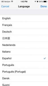 how to change the language on the iphone 5