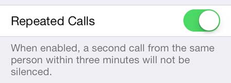 choose whether to allow repeated calls or not