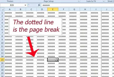 How to Remove Page Break in Excel 2010 - 63