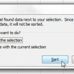 how to sort by date in excel 2010