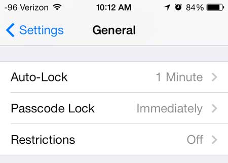 how to change the passcode on the iphone