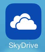 select the skydrive app