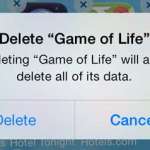 deleting items on the iphone 5 in ios 7