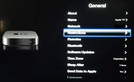 How to Block Purchases and Rentals on the Apple TV - 64