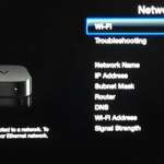 connect to a wireless network on the apple tv