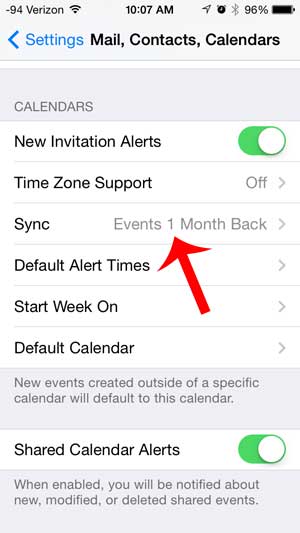 How to Sync All Calendar Events on the iPhone - 90