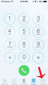 how to record a voicemail greeting in ios 7 on iphone 5