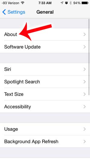 how to change the iphone owner name in ios 7