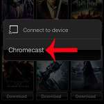 how to watch vudu on the chromecast with an iphone