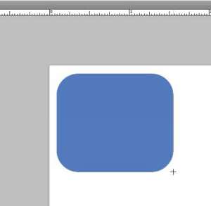 how to draw a rounded rectangle in photoshop cs5