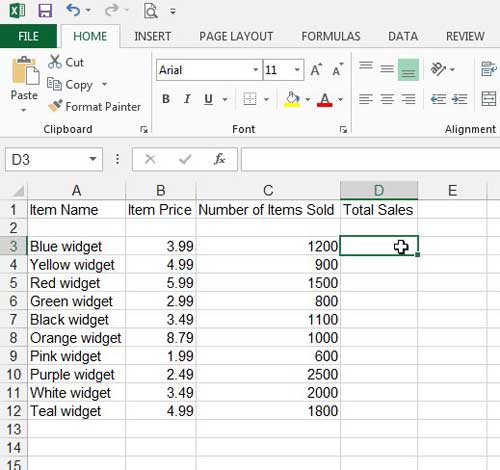 How to Create a Formula in Excel 2013 - 58