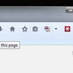 how to add a print button to the toolbar in firefox
