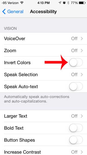 how to get rid of the crazy colors on your iPhone