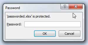 how to password protect excel 2013