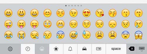 how to get emojis on the ipad in ios 7