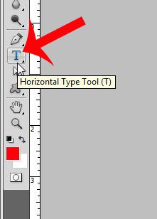 select the type tool