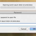 example of the password prompt for word for mac 2011