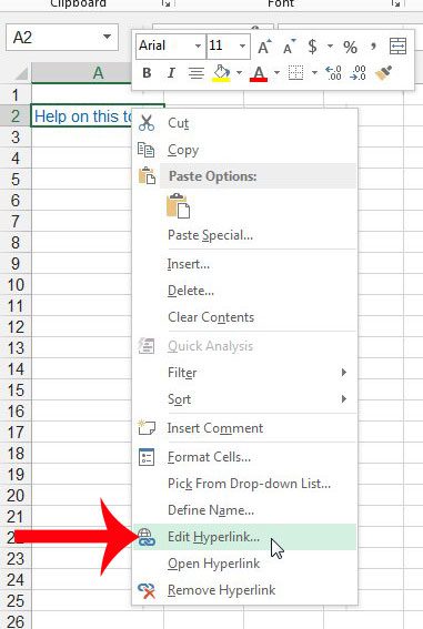 How to Edit a Link in Excel 2013 - 35