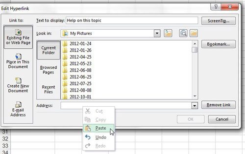 How to Edit a Link in Excel 2013 - 78