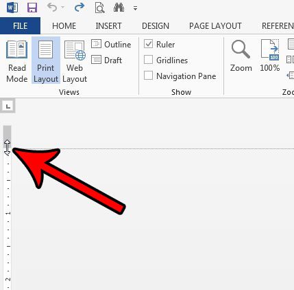 how to delete a header in word 2013