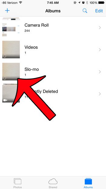 Where Are the Slo Mo Videos on My iPhone 6 Plus  - 99