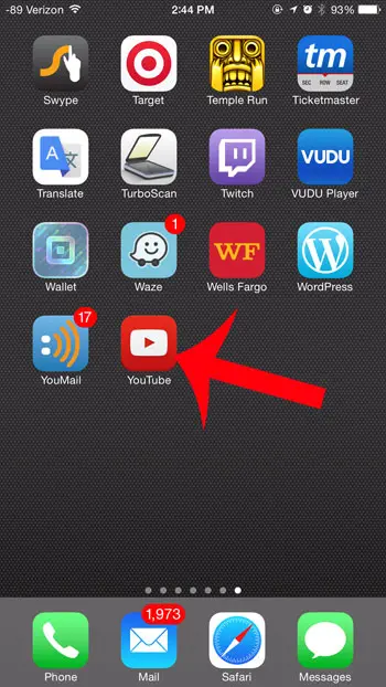 How to Send a YouTube Video By Text on an iPhone - 3