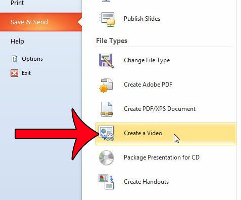 How to Convert Powerpoint to Video in Powerpoint 2010 - 45