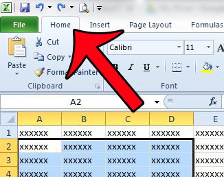 How to Delete Cell Contents in Excel 2010 - 28