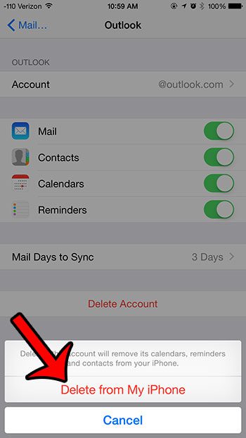 How to Remove Outlook Account from iPhone 13 - Solve Your Tech