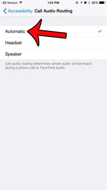 how to stop it when an iPhone answers on speaker by default