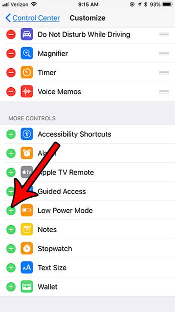how to make iphone battery icon yellow