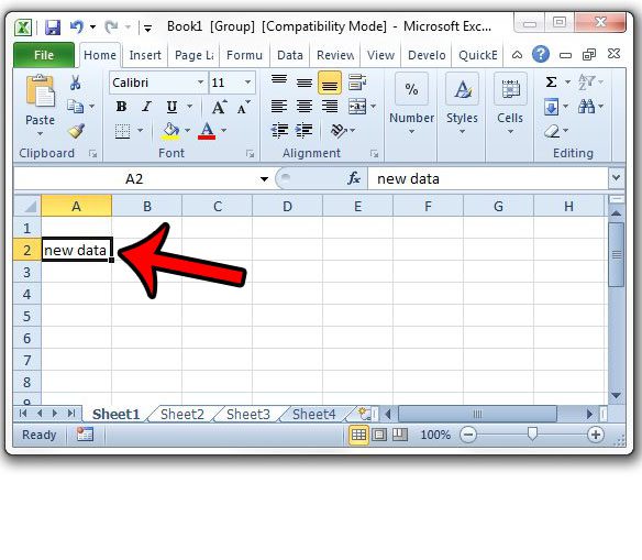How To Enter Data Into Multiple Worksheets At The Same Time In Excel 2010 Solve Your Tech