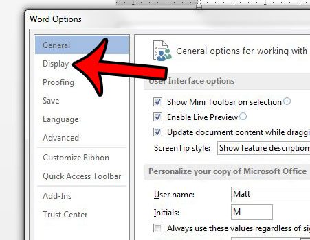 How to Print Hidden Text in Word 2013 - 15