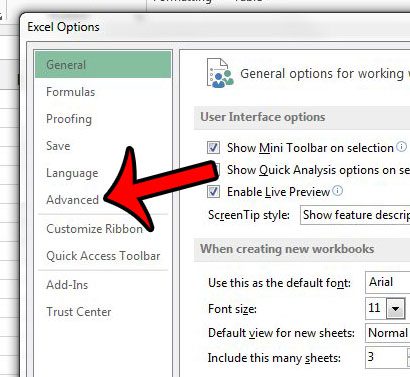 How to Disable AutoComplete for Cell Values in Excel 2013 - 65