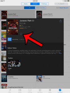 how to redownload a purchased movie on an ipad