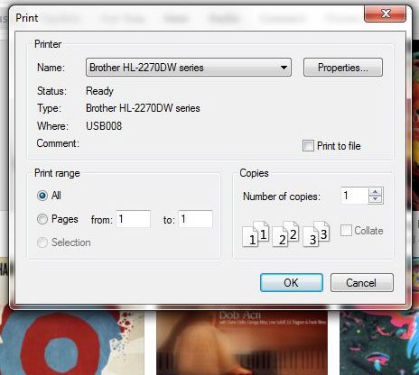 print your itunes library list