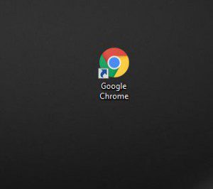 google chrome desktop shortcut in windows 7
