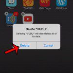 uninstall an app in ios 9 on iphone 6