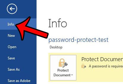 How to Remove Password Protection from a Document in Word 2013 - 47
