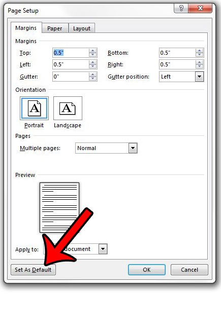 How to Use Narrow Margins By Default in Word 2013 - 26