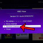 remove hbo now channel