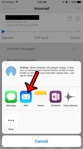 How to Send a Voicemail as an Email in iOS 9 - Solve Your Tech