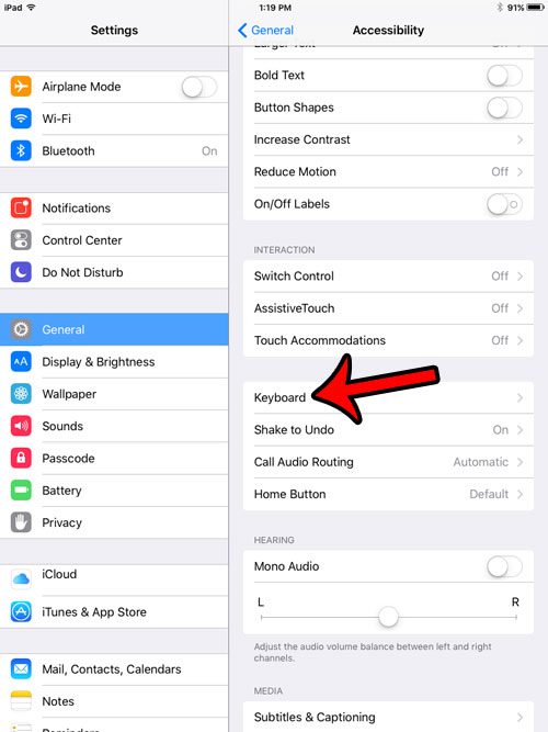How to Get Rid of Lowercase Letters on the iPad Keyboard - 27