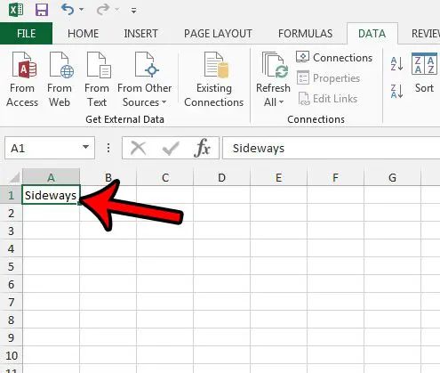 How to Turn Text Sideways in Excel - 32