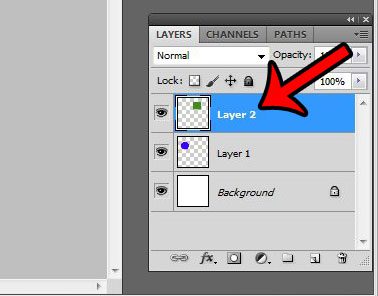 select the layer to rename
