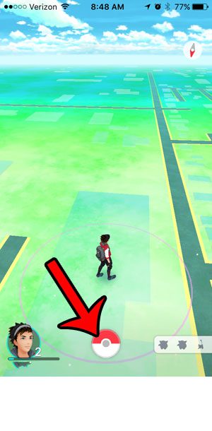 where is the battery saver setting on pokemon go - step 2